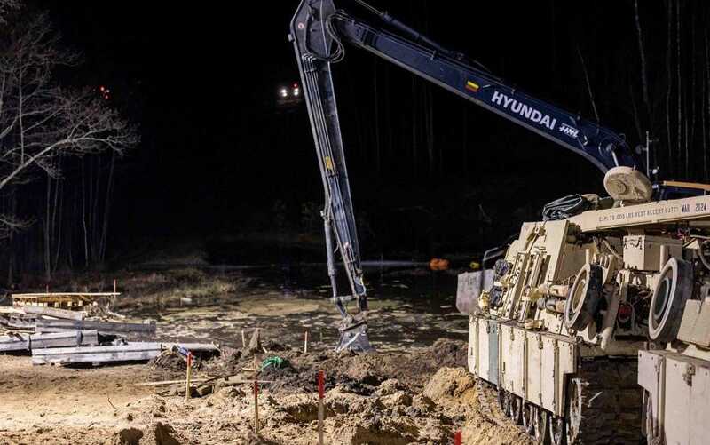 В Литве расследуют гибель американских солдат, утонувших в болоте во время учений